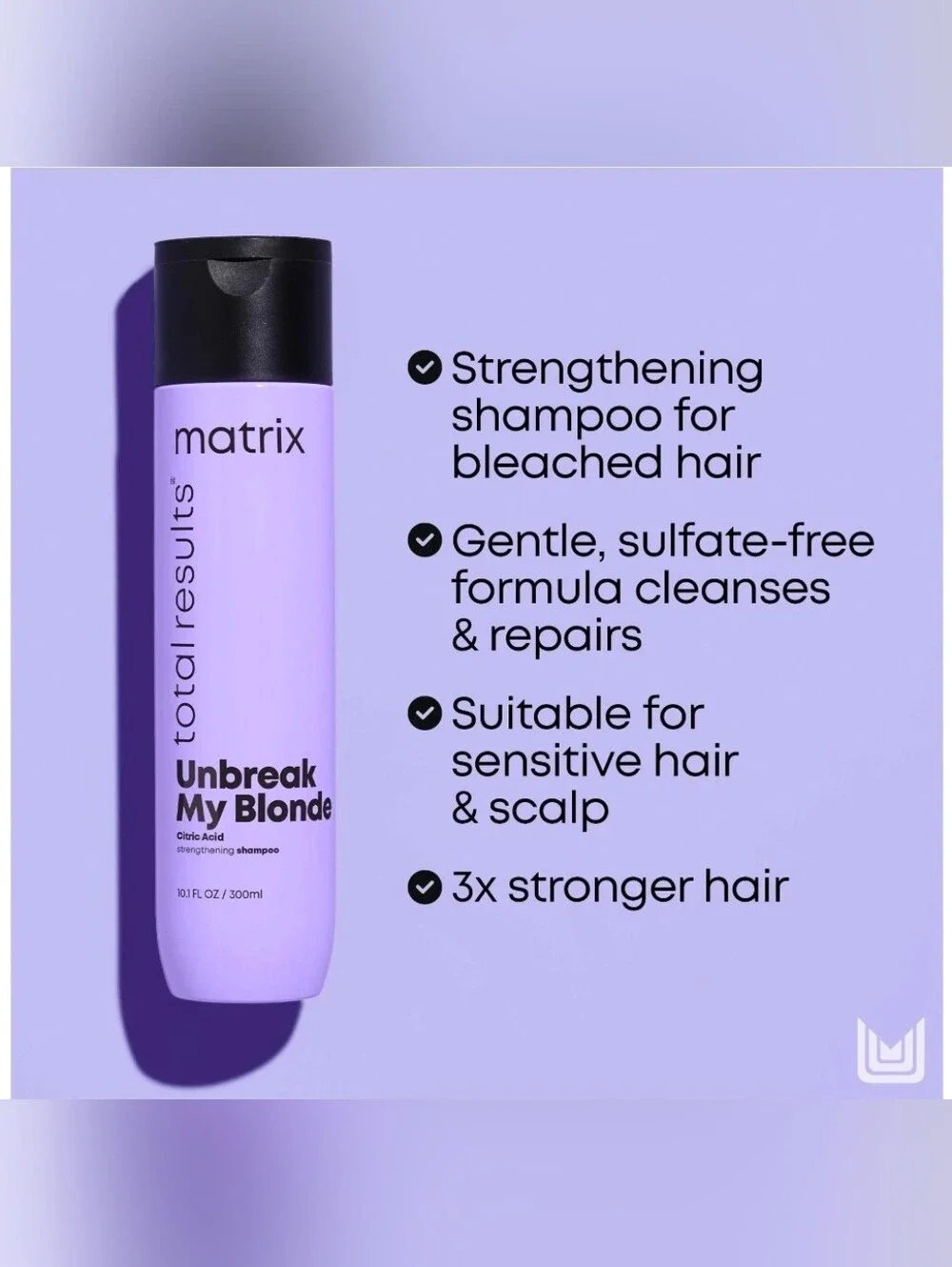 Matix Unbreak My Blonde Strengthening Shampoo - Lavender